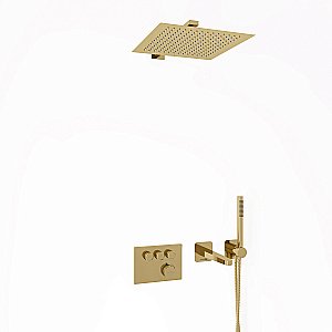 Душевая система WasserKraft Sauer A7158.183.261.280.197.281.187 Thermo глянцевое золото купить в интернет-магазине сантехники Sanbest