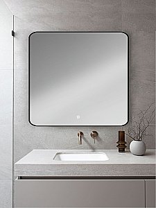 Зеркало LED Orange Black BL-80ZE в ванную от интернет-магазине сантехники Sanbest