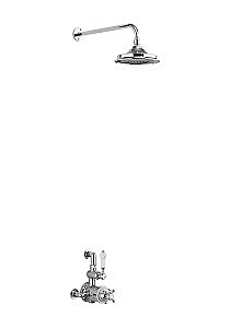 Душевая система Burlington Avon AF1S/V60 хром купить в интернет-магазине сантехники Sanbest