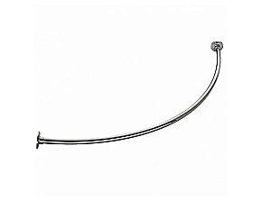 Карниз для ванны Aquatek Эпсилон/Юпитер 150x150 KARN-0000025 хром купить в интернет-магазине сантехники Sanbest