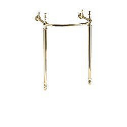 Консоль для раковины 56см (B6) Burlington T24A GOLD золото купить в интернет-магазине сантехники Sanbest