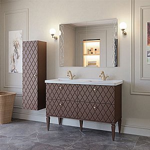 Тумба с раковиной Caprigo Roma 125 реестр отделок CONCEPT для ванной в интернет-магазине Sanbest