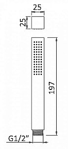 Душевая система Cezares PORTA-CD-BIO Белый матовый купить в интернет-магазине сантехники Sanbest