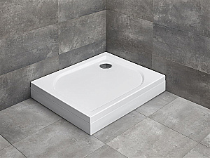 Душевой поддон со съемной панелью Radaway Delos D 4D87514-03L/R 80х75 белый купить в интернет-магазине Sanbest