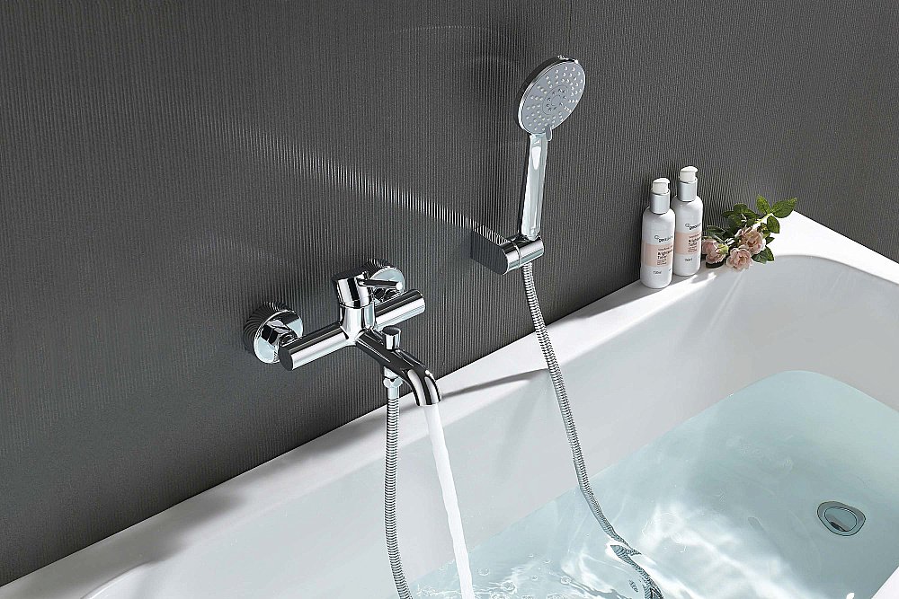 Смеситель для ванны Aquatek Европа AQ1349CR хром купить в интернет-магазине сантехники Sanbest