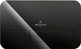 Кнопка для инсталляции Villeroy&Boch ViConnect 922400RB черная глянцевая купить в интернет-магазине сантехники Sanbest