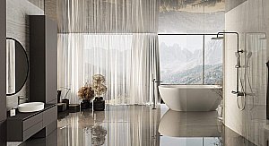 Душевая система Vincea Rondo VSFS-1R0CH хром купить в интернет-магазине сантехники Sanbest