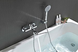 Смеситель для ванны Aquatek Европа AQ1349CR хром купить в интернет-магазине сантехники Sanbest