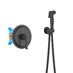 Гигиенический душ Aquatek Классик AQ1519MB черный матовый купить в интернет-магазине сантехники Sanbest