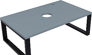 Столешница для раковины Aquanet Арт 75 мисти грин для ванной в интернет-магазине сантехники Sanbest