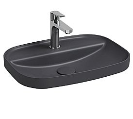 Раковина ISVEA Infinity 55 10NF50055SV-2C антрацит матовый купить в интернет-магазине Sanbest