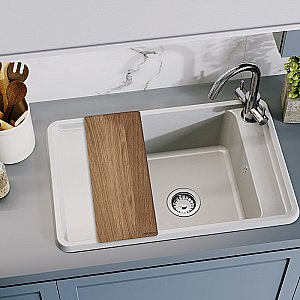 Разделочная доска Акватон Беллис 1A729703BS000 дуб купить в интернет-магазине сантехники Sanbest