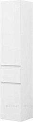 Шкаф-пенал Aquanet Йорк 209143 35 белый глянец для ванной в интернет-магазине сантехники Sanbest