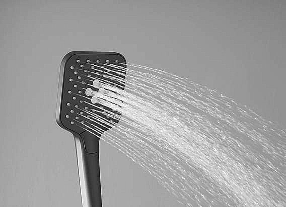 Душевая система Vincea Cube VSFS-1C1BG брашированное золото купить в интернет-магазине сантехники Sanbest