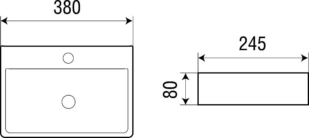 Подвесная раковина WeltWasser WW AISBACH 5075 38 белая купить в интернет-магазине Sanbest