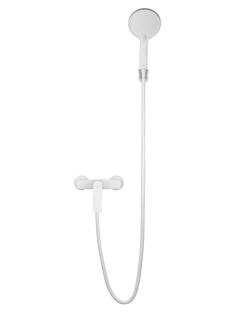 Смеситель для душа WONZON & WOGHAND, Белый матовый (WW-B2585-MW) купить в интернет-магазине сантехники Sanbest