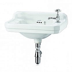 Раковина подвесная Burlington Edwardian 51,5 B8L белая купить в интернет-магазине Sanbest