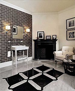 Консоль с раковиной Devon&Devon Bogart 70 Pure White для ванной в интернет-магазине сантехники Sanbest