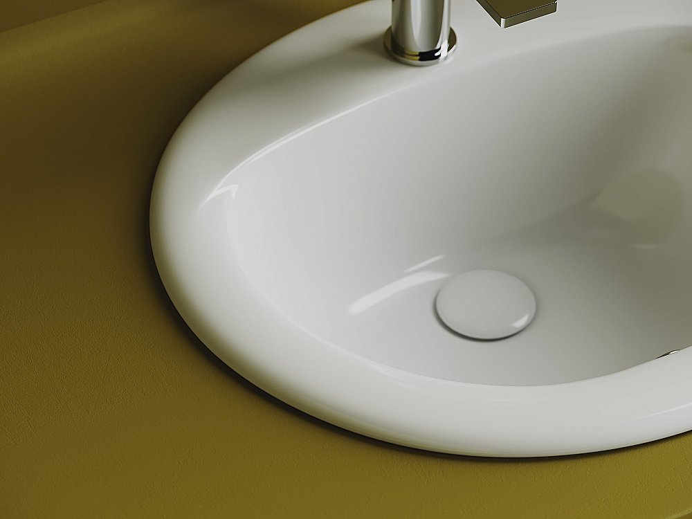 Раковина Ceramica Nova Sun CN6080 белая купить в интернет-магазине Sanbest