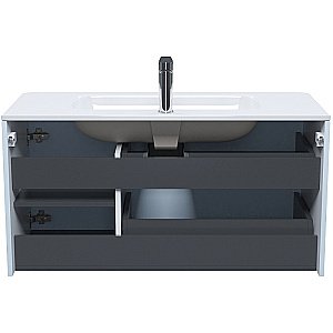 Тумба с раковиной Iddis Edifice 100 EDI10B0i95K голубая для ванной в интернет-магазине Sanbest