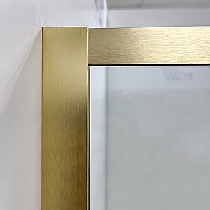 Душевое ограждение RGW Walk In WA-12G 90 32101290-16 стекло прозрачное/профиль золото купить в интернет-магазине Sanbest