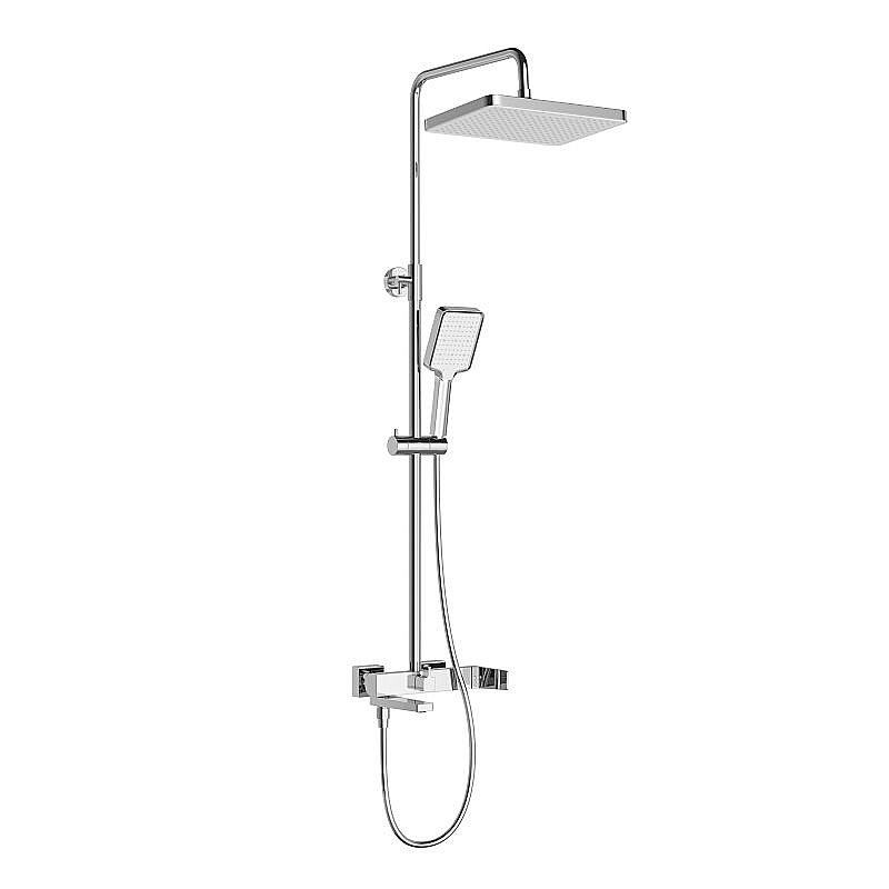 Душевая система BelBagno ARDENTE-VSCM-CRM хром купить в интернет-магазине сантехники Sanbest