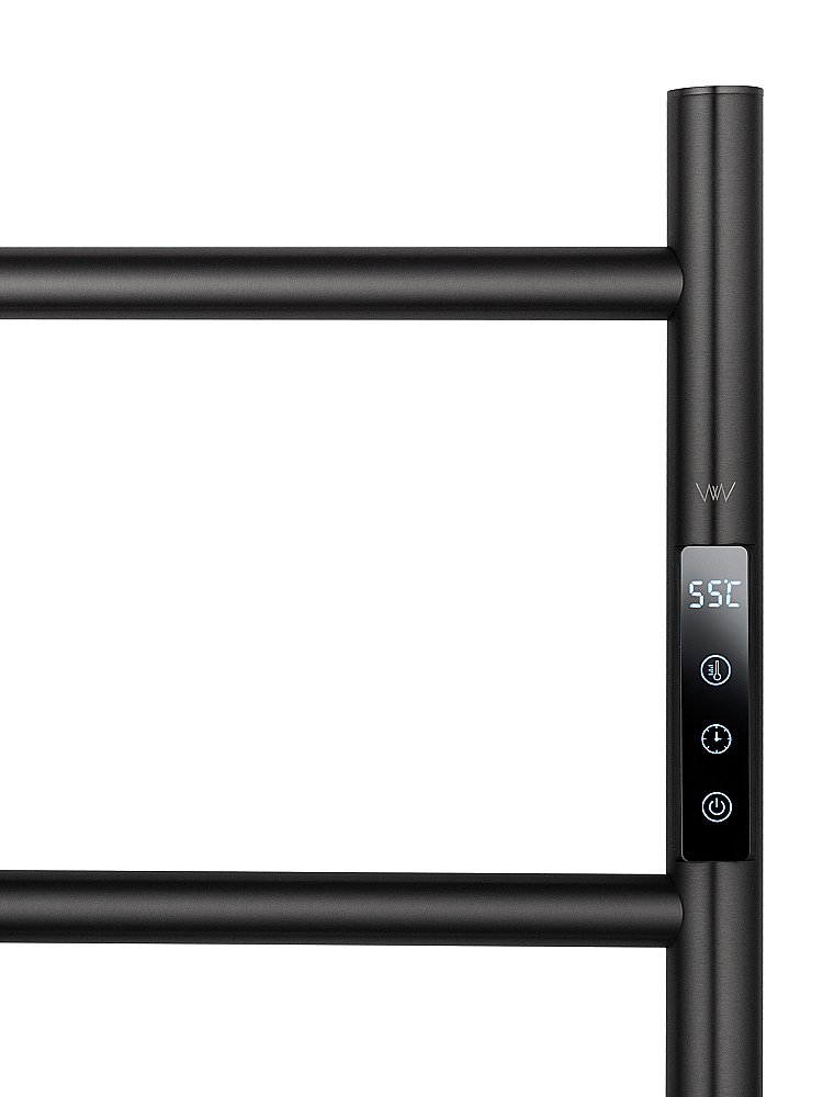 Полотенцесушитель электрический WONZON & WOGHAND BONN, Темный графит (WW-AL405-GM) купить в интернет-магазине сантехники Sanbest