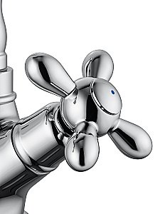 Смеситель для раковины WONZON & WOGHAND RETRO, Хром (WW-88139020-CR) купить в интернет-магазине сантехники Sanbest