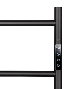 Полотенцесушитель электрический WONZON & WOGHAND BONN, Темный графит (WW-AL405-GM) купить в интернет-магазине сантехники Sanbest