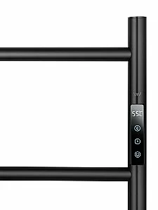 Полотенцесушитель электрический WONZON & WOGHAND BONN WW-AL405-GM темный графит купить в интернет-магазине сантехники Sanbest