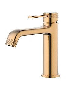 Смеситель для раковины Wonzon & Woghand Tetra WW-841216-BRG брашированное розовое золото купить в интернет-магазине сантехники Sanbest