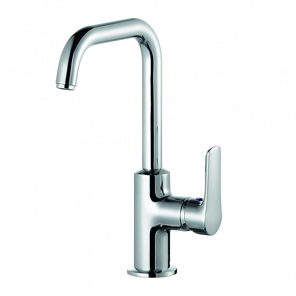 Смеситель для раковины Kludi Pure&Solid 340250575 хром купить в интернет-магазине сантехники Sanbest