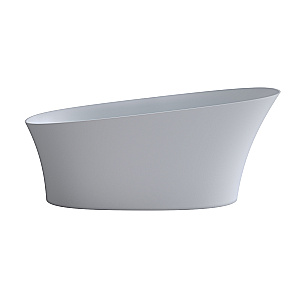 Ванна из искусственного камня TIMO solid KIARA1700 170х76 белая купить в интернет-магазине Sanbest