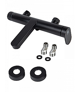 Смеситель для ванны Agger Sweet A2710044 черный матовый купить в интернет-магазине сантехники Sanbest