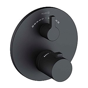 Смеситель для душа Kludi Nova Fonte Puristic 208103915 черный матовый купить в интернет-магазине сантехники Sanbest