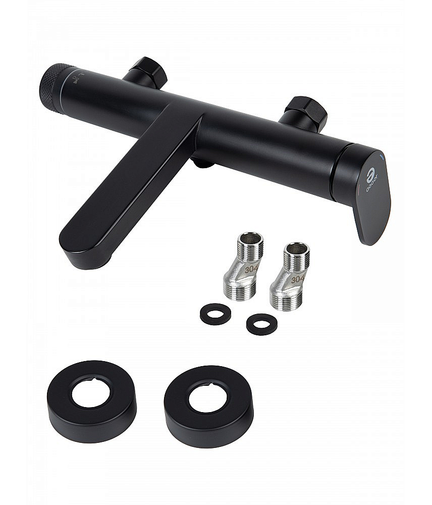 Смеситель для ванны Agger Sweet A2710044 черный матовый купить в интернет-магазине сантехники Sanbest