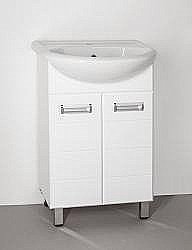 Тумба под раковину Style Line Ирис 55 белая купить в интернет-магазине сантехники Sanbest