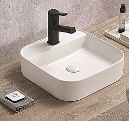 Раковина накладная CeramaLux N 50,5 78180 белая купить в интернет-магазине Sanbest