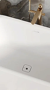 Ванна Salini PERLA S-stone 1049201M 170x80 белая купить в интернет-магазине Sanbest