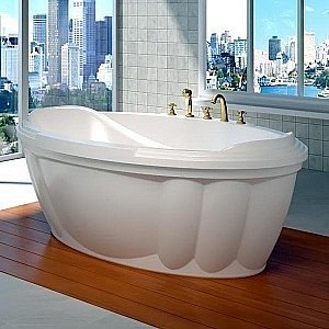 Ванна акриловая FRA GRANDE Гранада 4-01-0-0-1-404П 185х119 белая перламутровая купить в интернет-магазине Sanbest