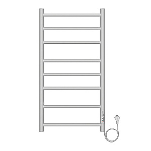 Полотенцесушитель электрический Azario PARMA П8 400х800 AZ10848W белый купить в интернет-магазине сантехники Sanbest