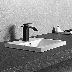 Раковина Ceramalux N 71,5 9393-70 белая купить в интернет-магазине Sanbest