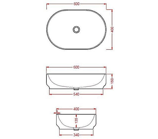 Раковина накладная Artceram Atelier ATL002 60 ATL002 01 00 белая купить в интернет-магазине Sanbest