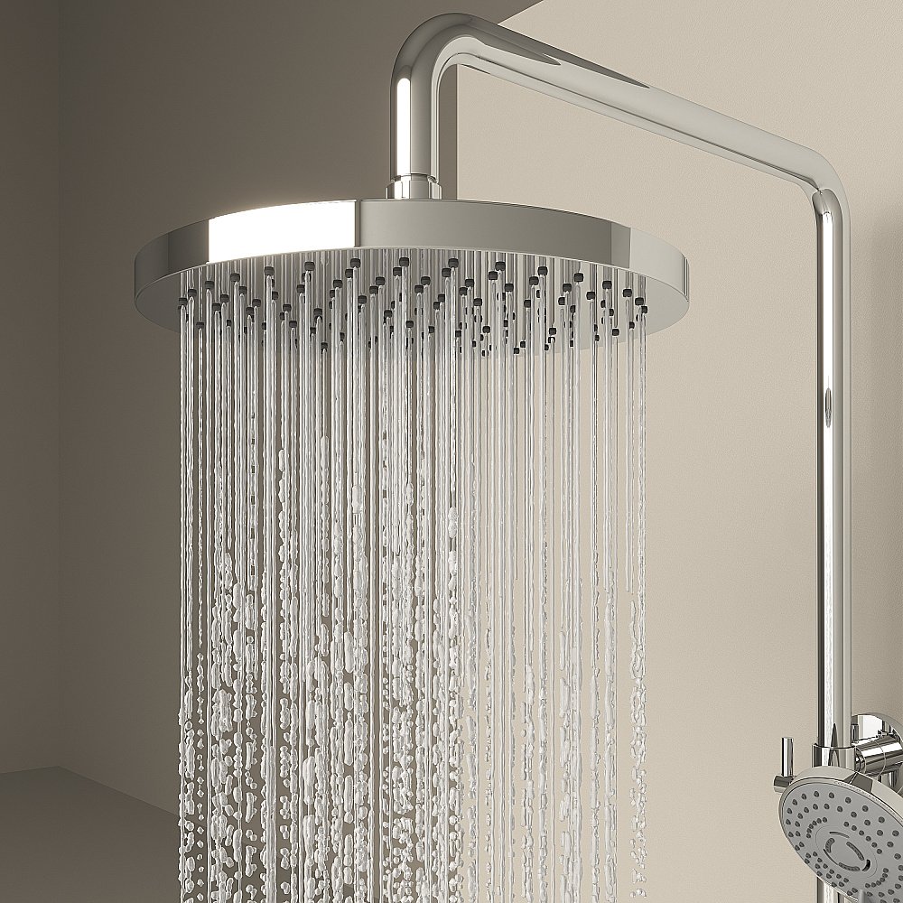 Душевая система Sancos Teo SC11002CH хром купить в интернет-магазине сантехники Sanbest