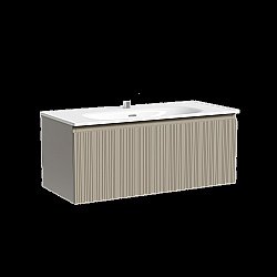 Тумба для раковины Sancos CODE CD100GP 100 серая платина купить в интернет-магазине сантехники Sanbest