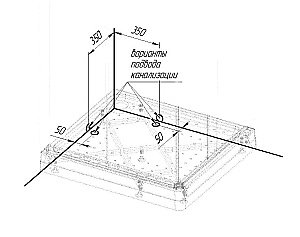 Душевой поддон Радомир 110х90 белый купить в интернет-магазине Sanbest
