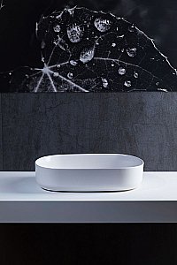 Раковина Allen Brau Fantasy Oval 55 4.11022.21 белая матовая купить в интернет-магазине Sanbest