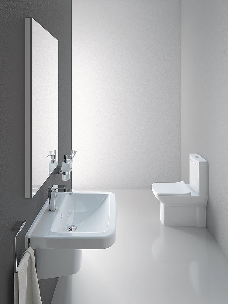 Унитаз напольный с функцией биде CREAVIT LARA LR360-00 белый, с бачком купить в интернет-магазине Sanbest