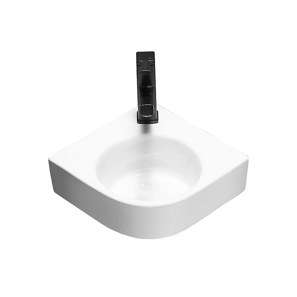 Раковина подвесная Vincea 44 VBS-502 белая купить в интернет-магазине Sanbest