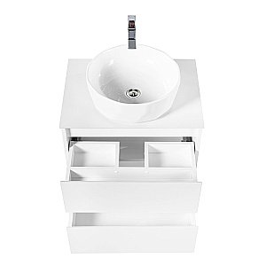 Тумба с раковиной и столешницей BelBagno KRAFT 60 Bianco Opaco для ванной в интернет-магазине Sanbest